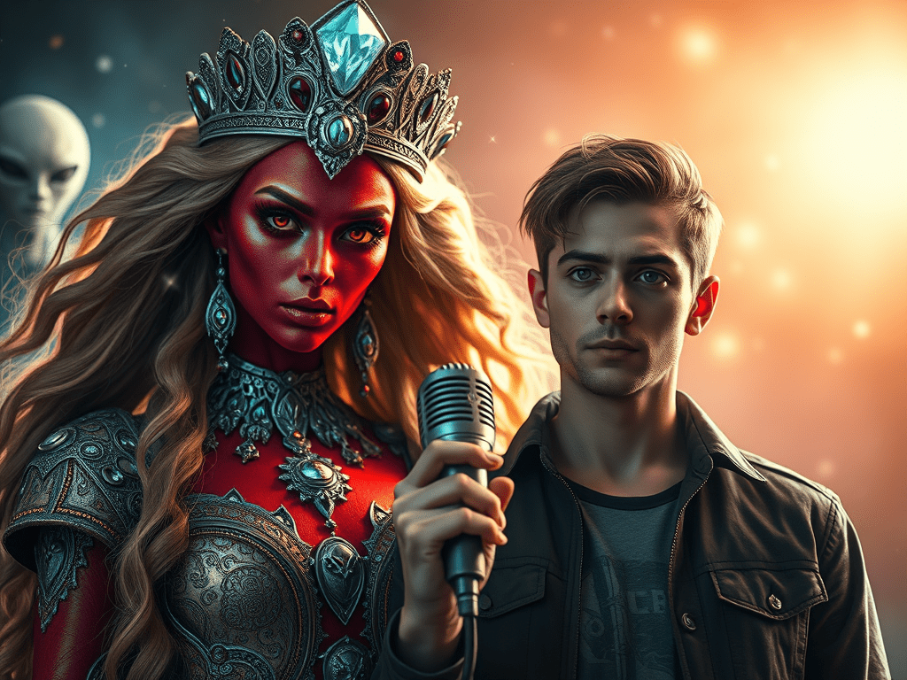 The Alien Queen & The Human Podcaster: Love, War &&nbsp;Destiny