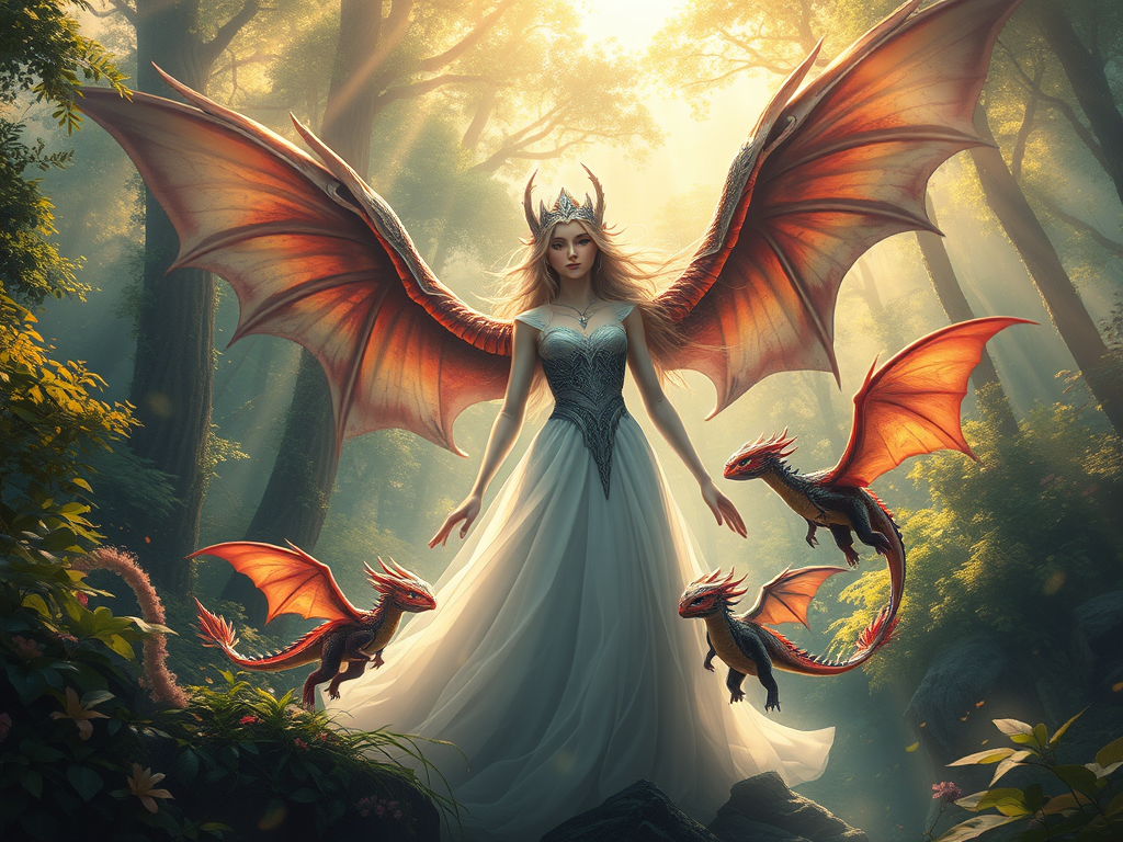 The Dragon Queen’s Fate: A Tale of Love, Bravery &&nbsp;Magic!